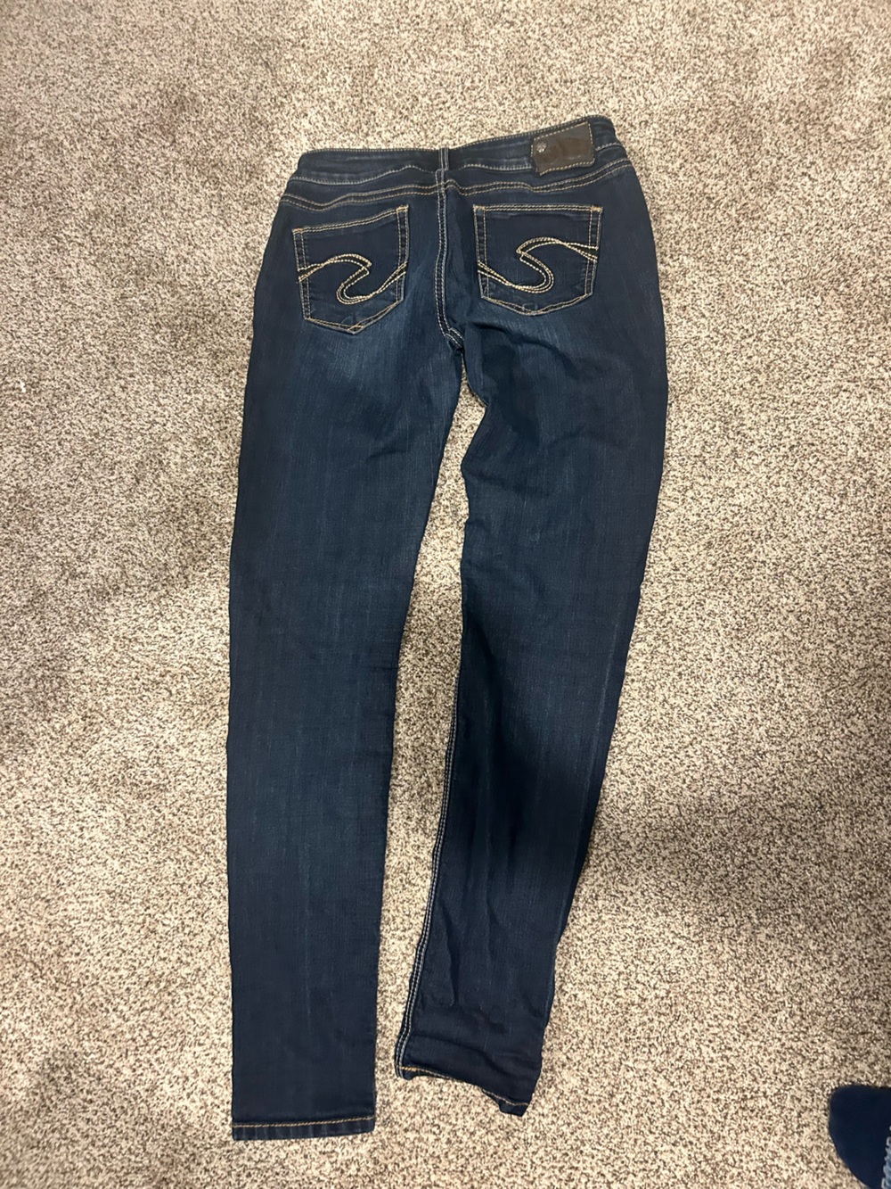Dark Blue Women's Skinny Jeans